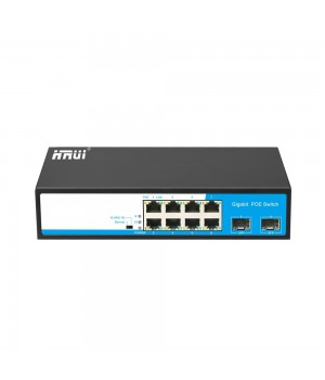 POE комутатор 10-портовий HongRui HR901-AFG-82S 