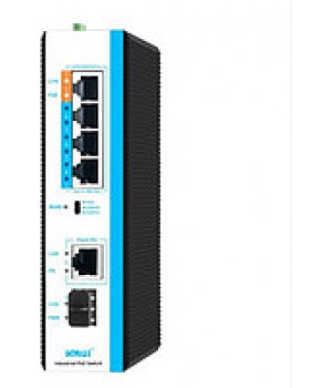POE комутатор 6-ти портовий індустріальний HongRui HR600-AXGR-411S 