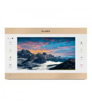 IP-відеодомофон Slinex SL-10IPT (gold + white)