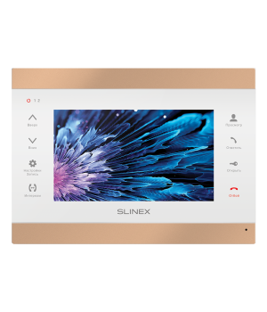 Відеодомофон Slinex SL-07M (gold + white) 