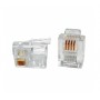 Разъем телефонный RJ-12 6P6C