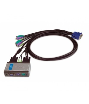 Двухпортовый переключатель D-Link KVM-121