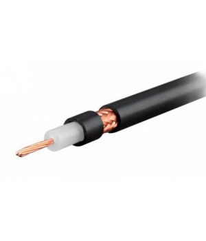 Кабель коаксиальный Infocord F690BV Cu чёрный