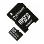 Карта памяти microSDHC 16GB Transcend Class10 + SD адаптер