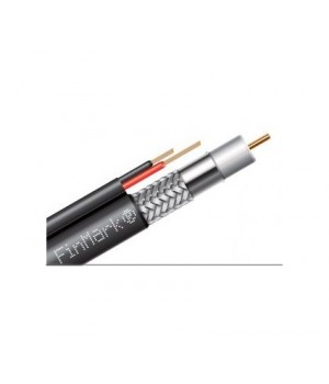 Кабель коаксіальний FinMark F690BV-2x0.75 black