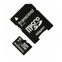 Карта памяти microSDHC 4GB Transcend Class4 + SD адаптер