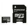 Карта памяти microSDHC 32GB Transcend Class10 + SD адаптер