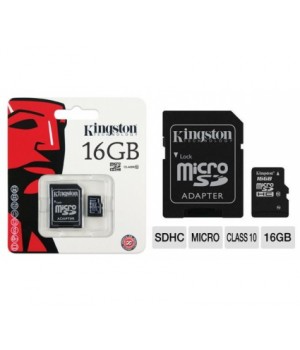 Карта памяти microSDHC 16GB Kingston Class10