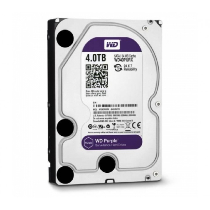 Жёсткий диск Western Digital WD40PURX 4Tb