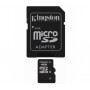 Карта памяти microSDHC 4GB Kingston Class10 + SD адаптер