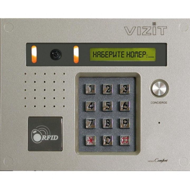 Блок вызова домофона VIZIT БВД-432RCB