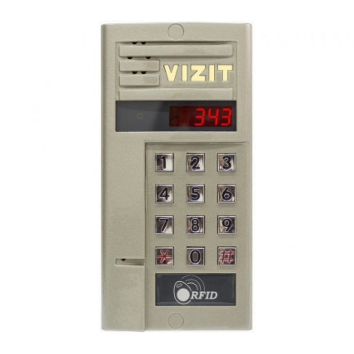 Блок вызова домофона VIZIT БВД-343RCPL