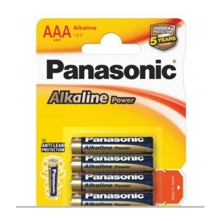 Батарейка Panasonic Alkaline Power LR03APB/4BP