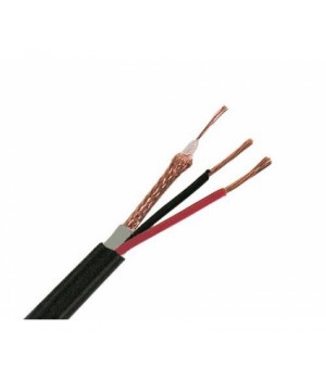 Кабель коаксіальний з живленням Одескабель КВК-П-2+2*0,50