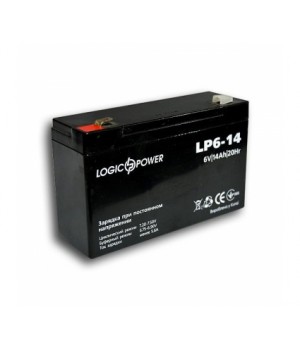 Аккумуляторная батарея LogicPower 6V 14 Ah