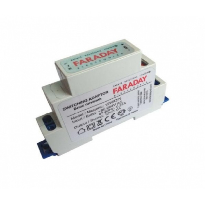 Блок питания Faraday 12W/12-24V/DIN