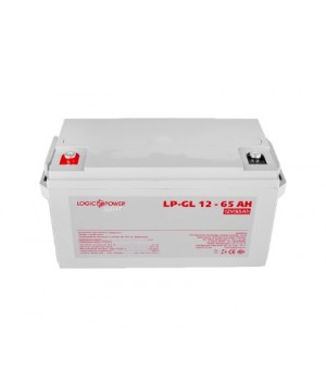 Аккумуляторная батарея LogicPower LP-GL 12V 65 Ah Silver