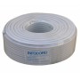Кабель коаксиальный Infocord F690BV white (100м)