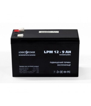 Аккумуляторная батарея LogicPower 12V 9 Ah
