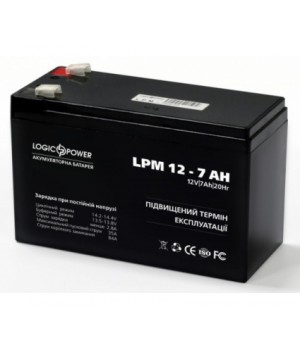 Аккумуляторная батарея LogicPower 12V 7 Ah