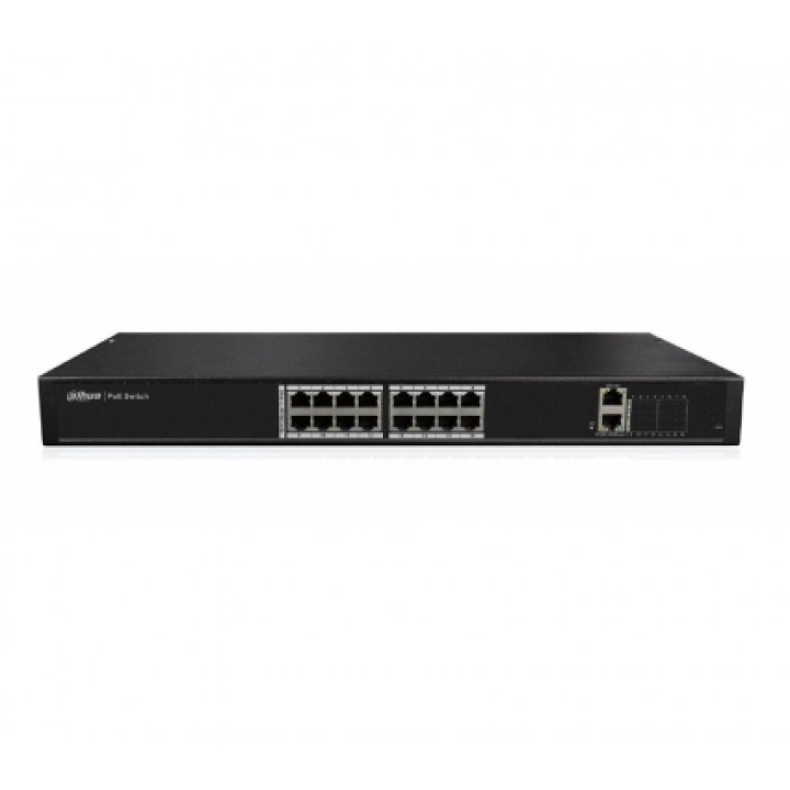 Управляемый POE коммутатор Dahua PFS4018-16P-250