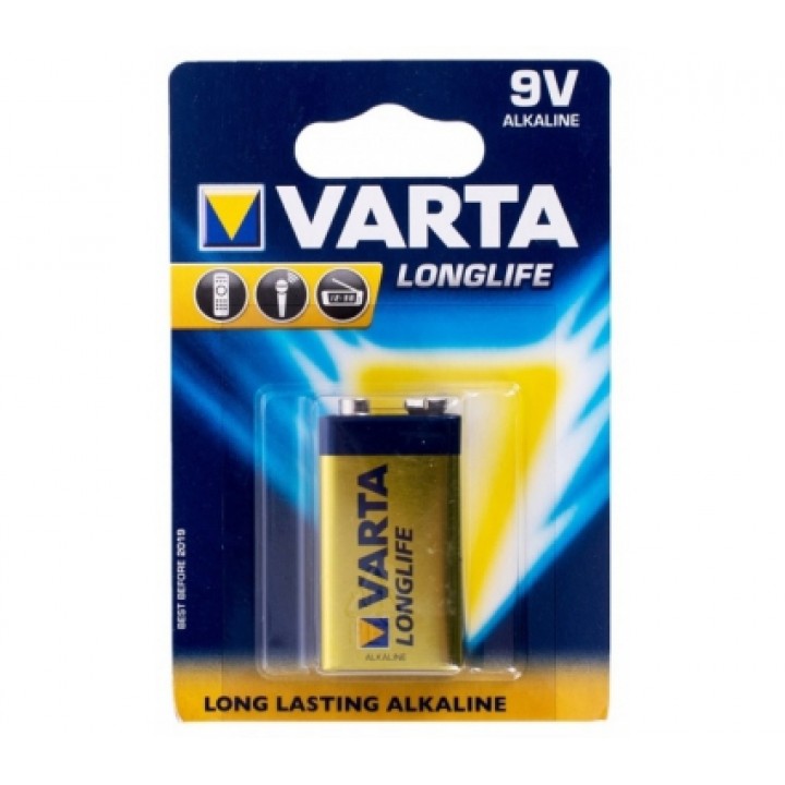 Батарейка Varta 9V Long Life