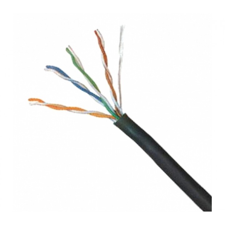 Кабель OK-net КПП-ВП (100) 2*2*0,50 (U/UTP-cat.5), 500м