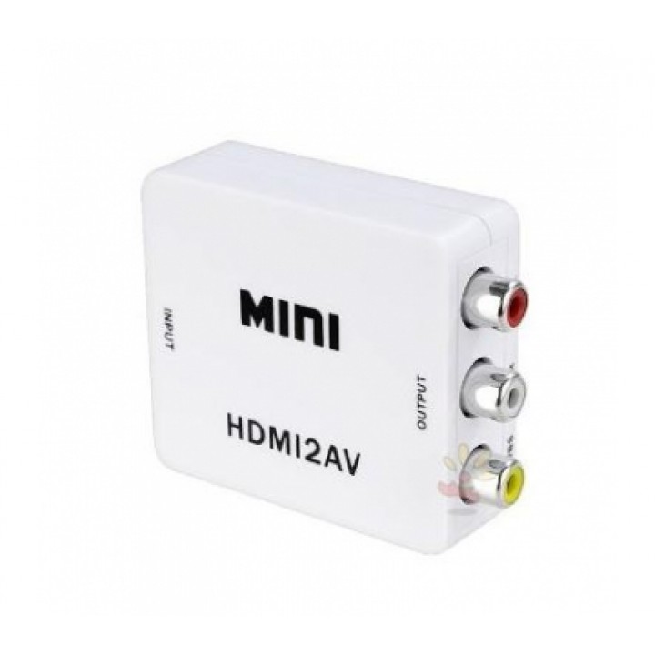 Конвертер mini HDMI-AV