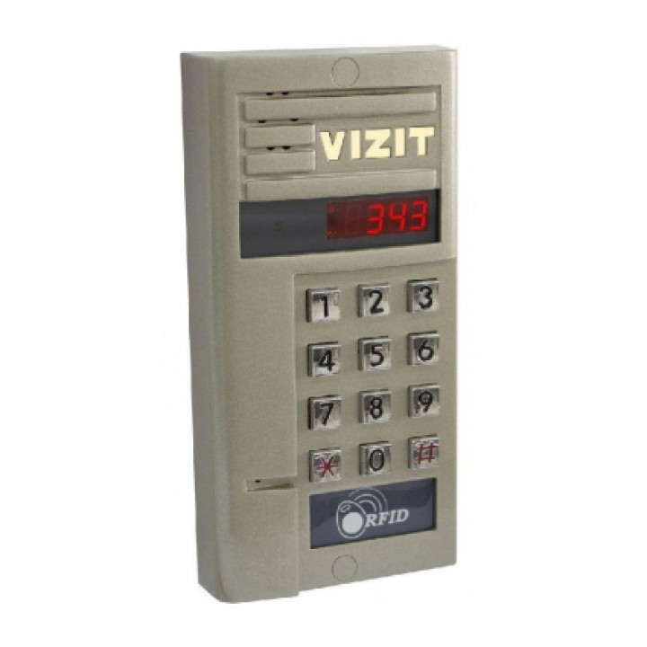Блок вызова домофона VIZIT БВД-343FCPL