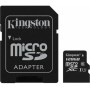 Карта памяти microSDXC 128GB Kingston Class10 + SD адаптер