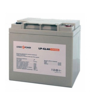 Аккумуляторная батарея LogicPower GL 12V 40 Ah