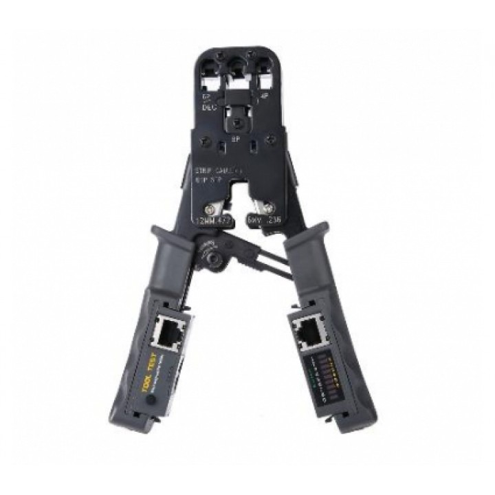 Инструмент HT-022 для обжимки RJ-45 (8P8C) и RJ-12/11 (6P6C)