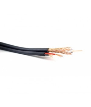 Кабель коаксиальный внешний Dialan RG59 0.8Cu + 2x0.50 CCA