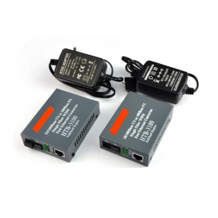 Комплект медиаконвертеров Netlink HTB-3100AB