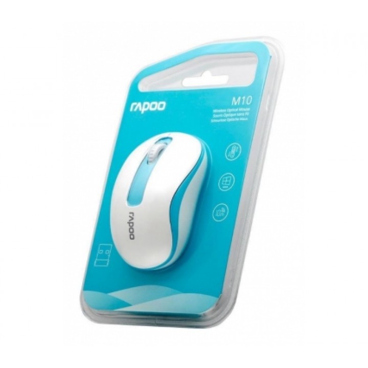 Мышь Rapoo Wireless Optical M10 Blue