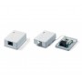 Розетка сетевая Ritar UTP 8P8C RJ45 1 порт. накладная
