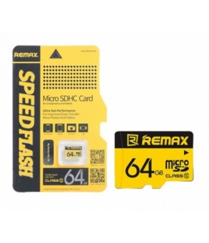 Карта памяти microSDHC 64GB Remax