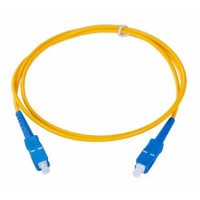 Патч-корд SC/UPC-SC/UPC Simplex PVC 1м
