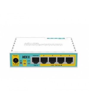 Маршрутизатор Mikrotik hEX PoE lite (RB750UPr2)