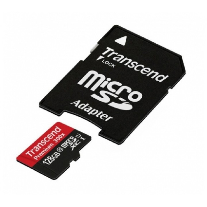 Карта памяти microSDXC 128GB Transcend Ultimate