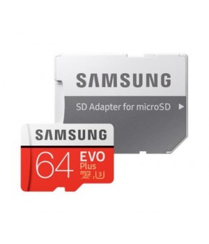 Карта памяти Samsung EVO Plus microSDXC 64Gb