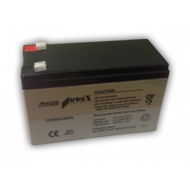 Аккумуляторная батарея Trinix Super Charge 12V 9 Ah