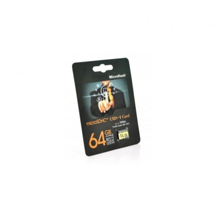 Карта памяти microSDHC 64GB Microflash
