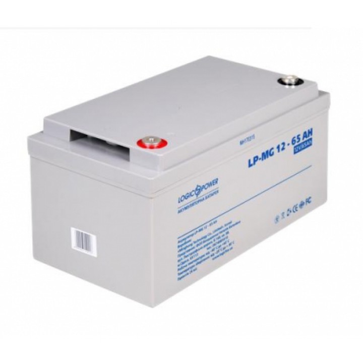 Аккумуляторная батарея LogicPower LP-MG 12-65AH