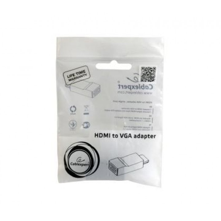 Адаптер Cablexpert A-HDMI-VGA-001