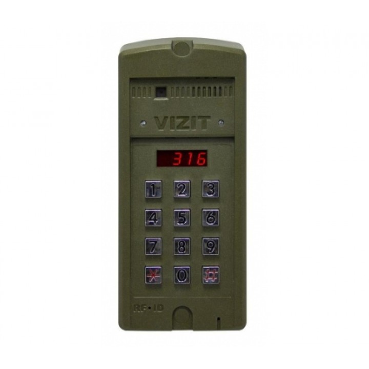 Блок вызова домофона VIZIT БВД-316RCP