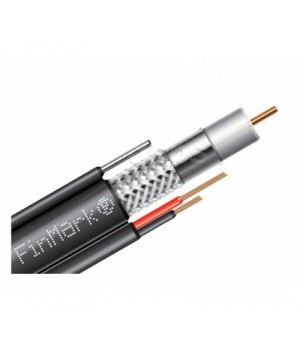 Кабель коаксіальний FinMark F5967BVMcu-2x0.75 с тросом
