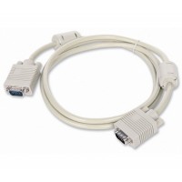 Кабель VGA 5м белый