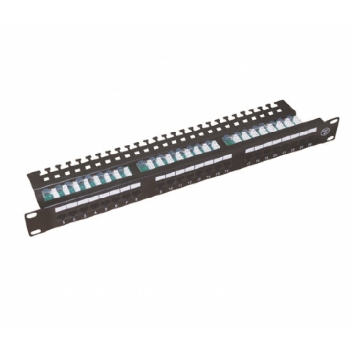 Патч-панель WT-2126-CAT.5E 24 порта 1U 19