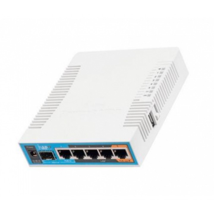 Маршрутизатор Mikrotik hAP ac (RB962UiGS-5HacT2HnT)